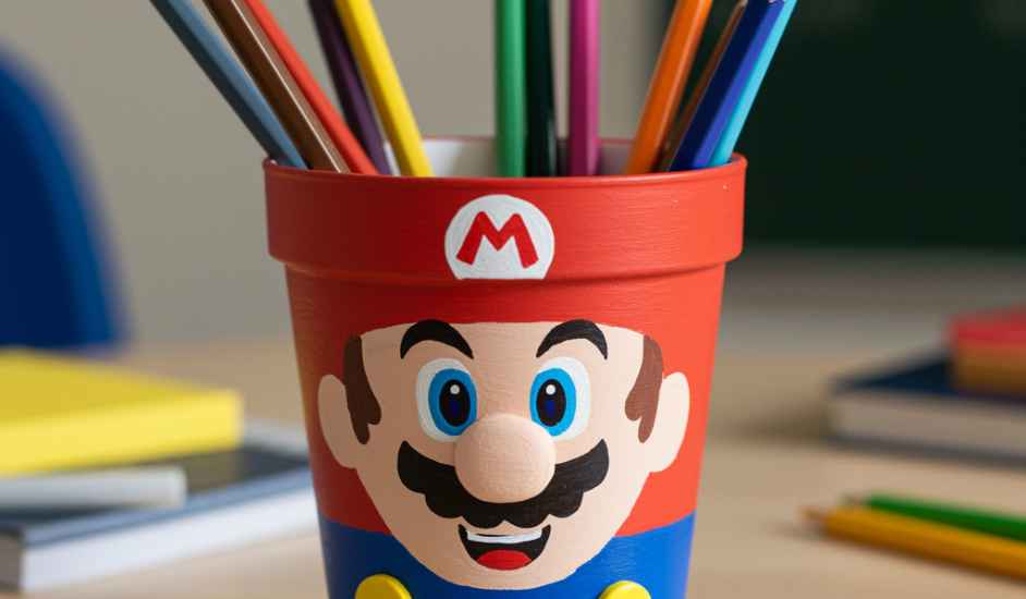 Mon Pot à crayons Mario - Fribourg Sud