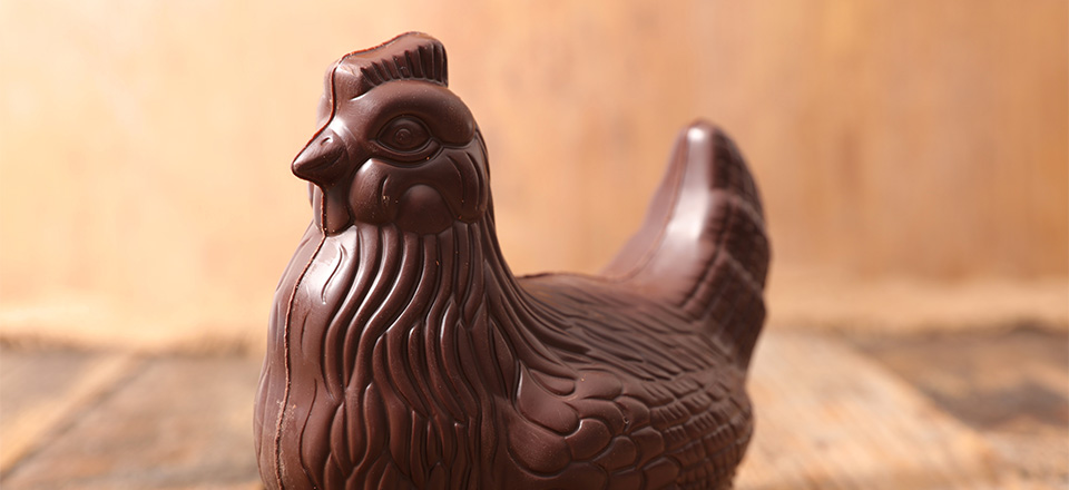 Ma poule en chocolat - Les Entilles Centre