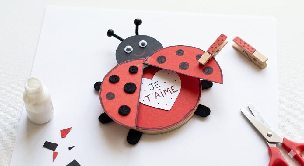 Ma coccinelle avec un mot doux - Littoral Centre