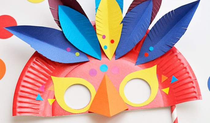 Crée ton masque pour carnaval - Cristal Centre