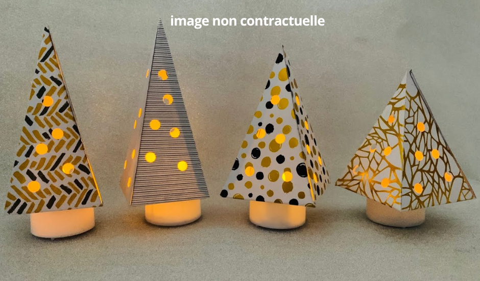 Mon photophore sapin de Noël - Fribourg Sud
